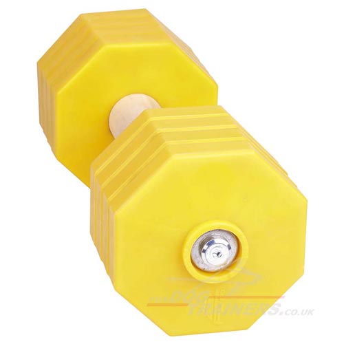 wooden dumbbells for dog training uk